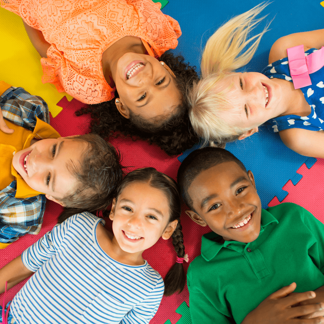 kids laughing at beaverton preschool