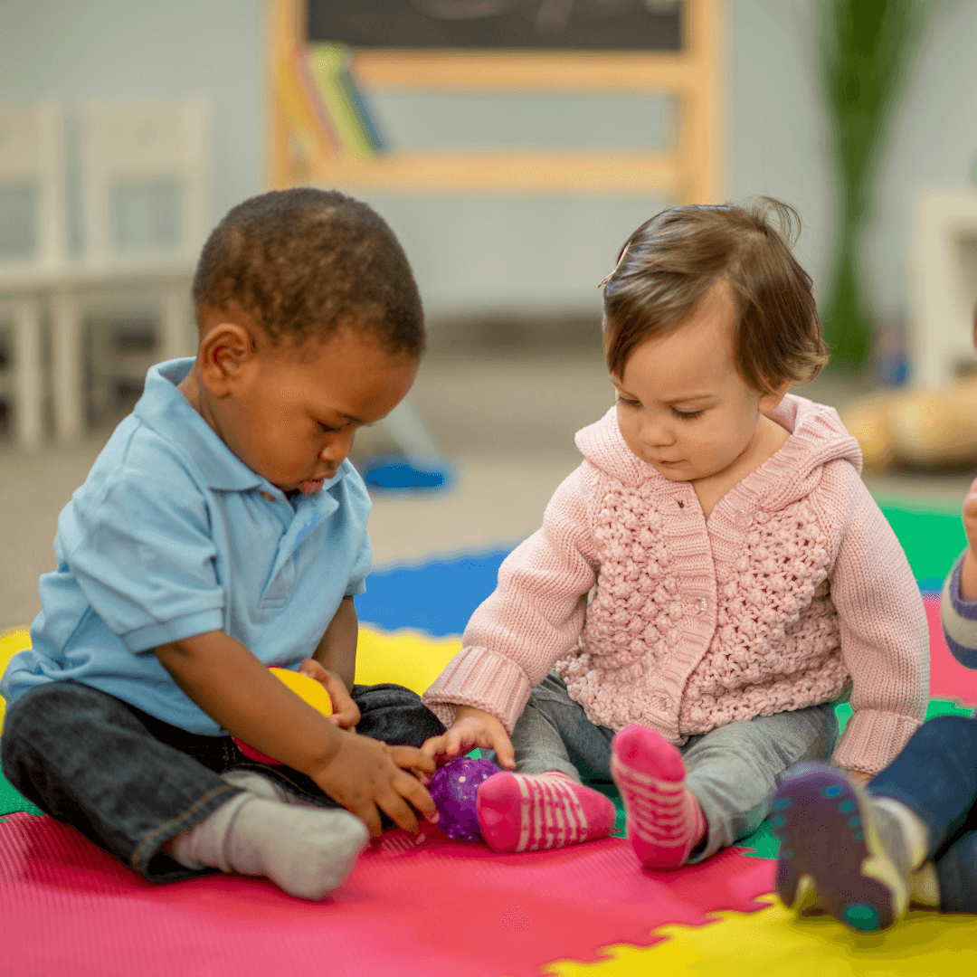 toddlers playing at beaverton day care
